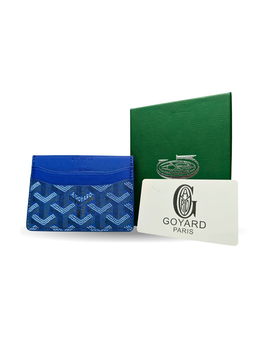 GOYARDD CARD HOLDER (BLUE)