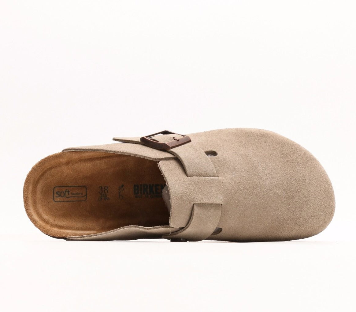 Birkenstock Boston Clog Taupe (DOT PERFECT)