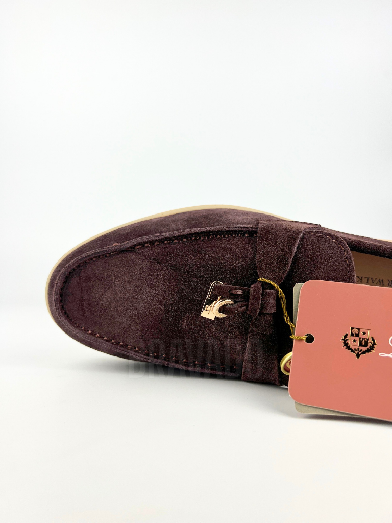 Loro Pianaa Summerwalk Charms Dark Brown