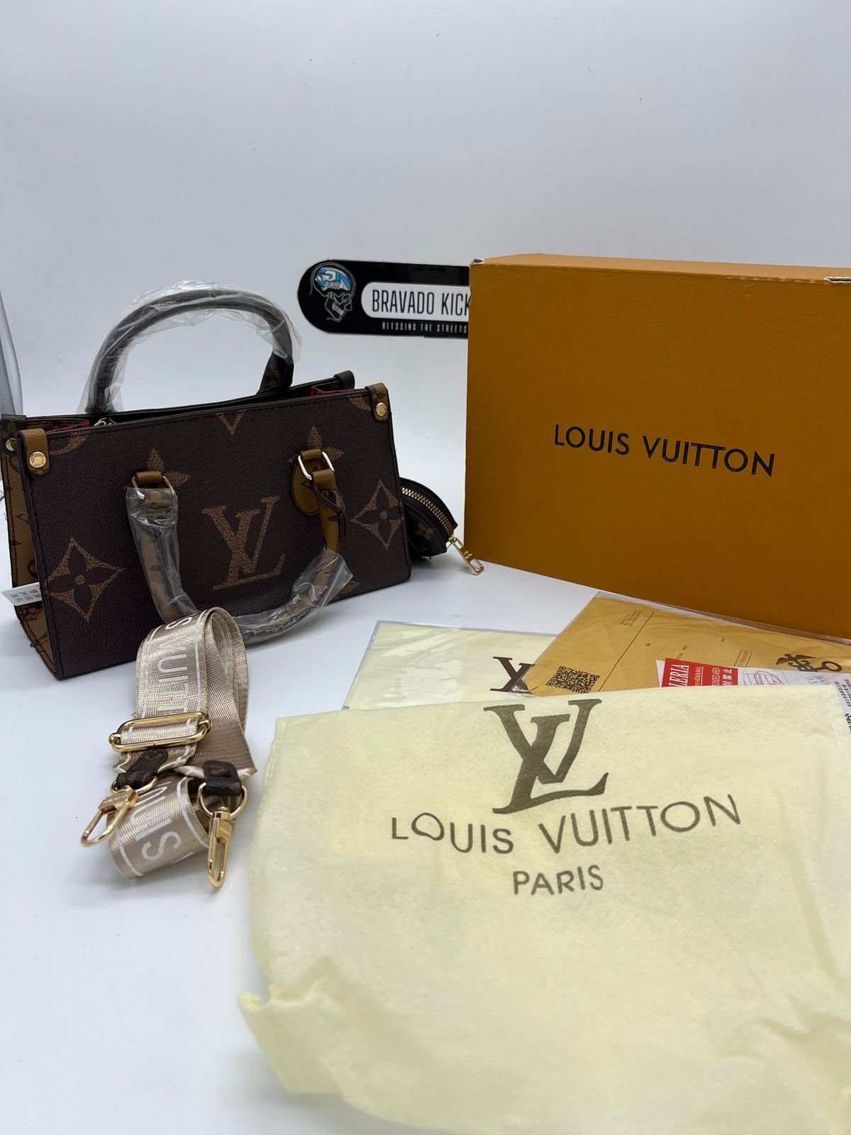 LV Handbag Two Tone