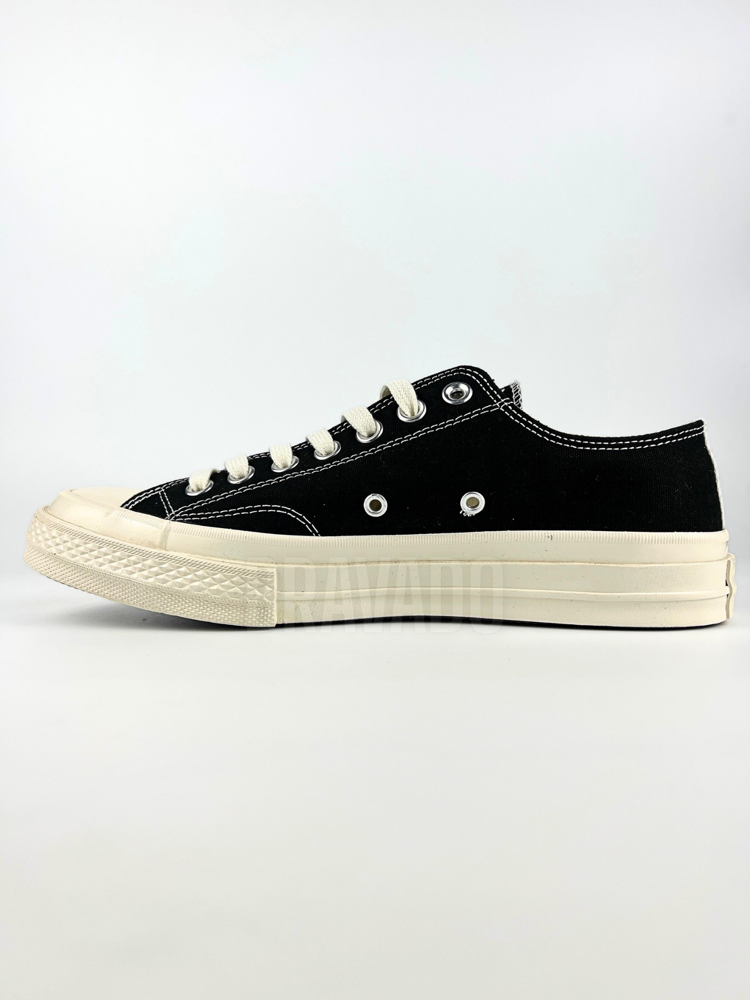 Chuck Taylor All-Star LOW CDG PLAY Black (1:1 DOT PERFECT)