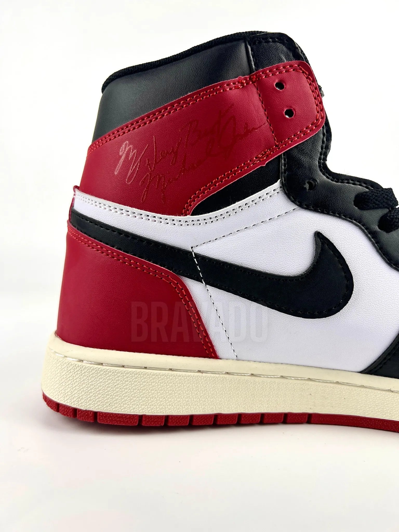 AJ1 Black Toe Reimagined (1:1 DOT PERFECT)