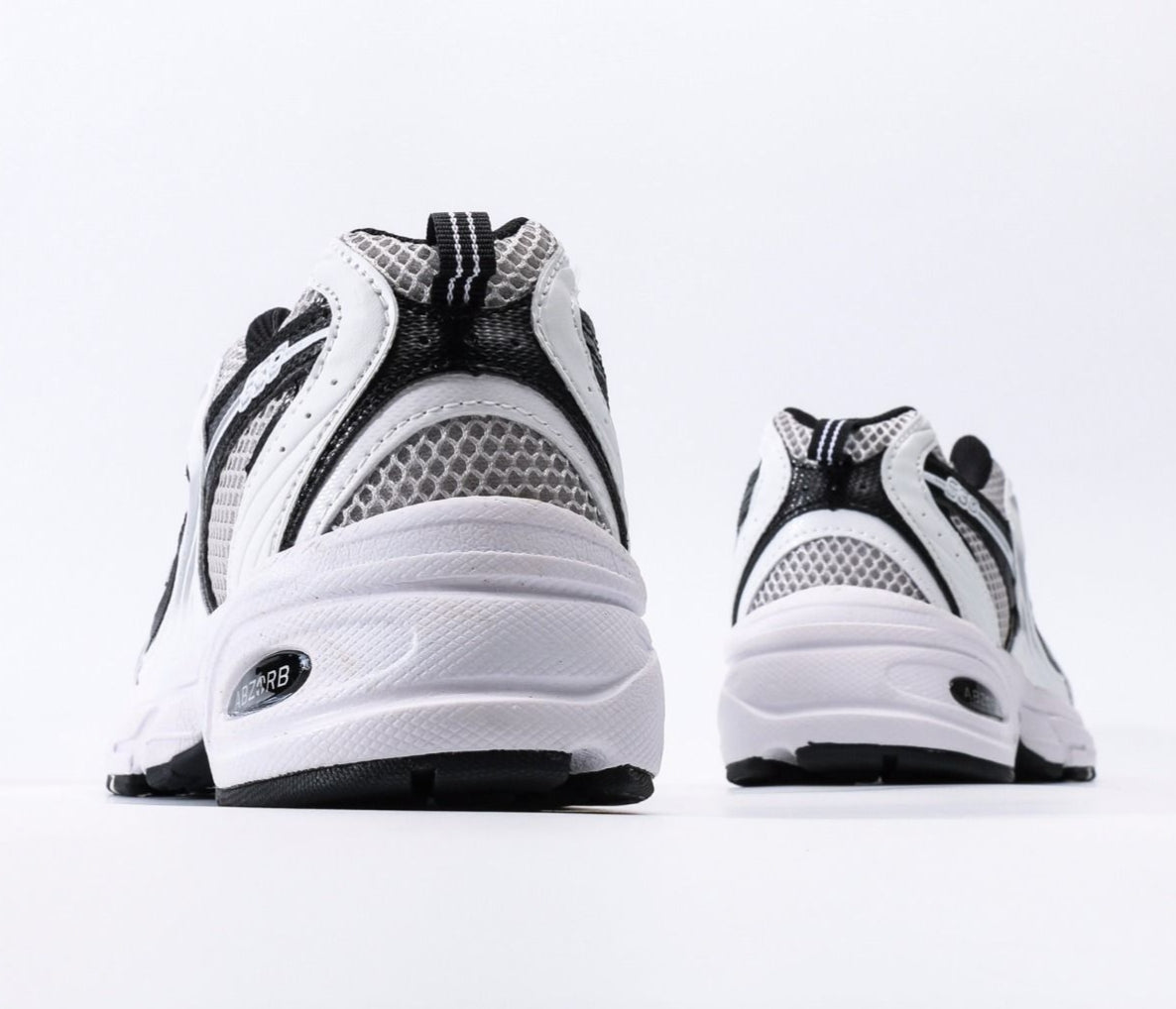 NB 530 Silver & White