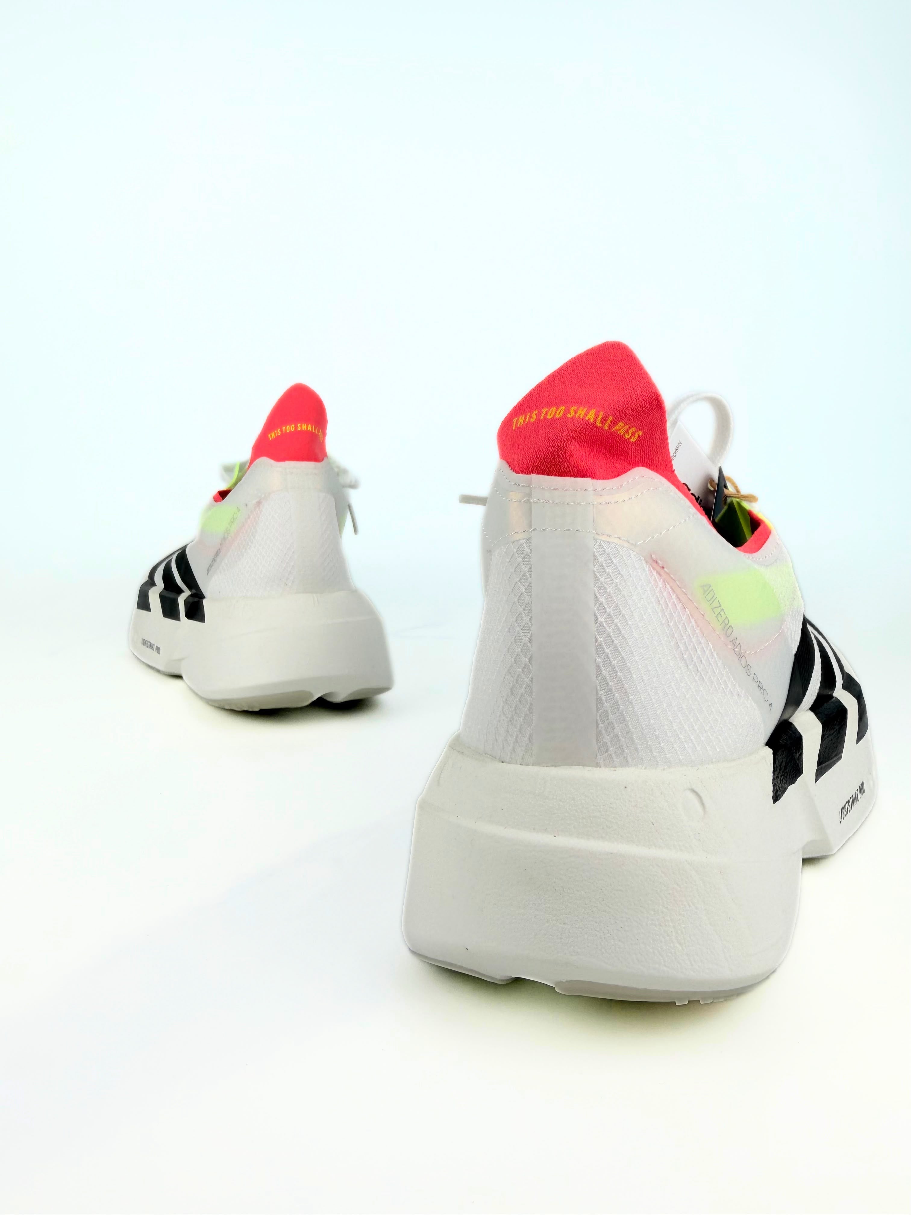 Adidass Adizero Adios Pro 4 Cloud White (1:1 DOT PERFECT)