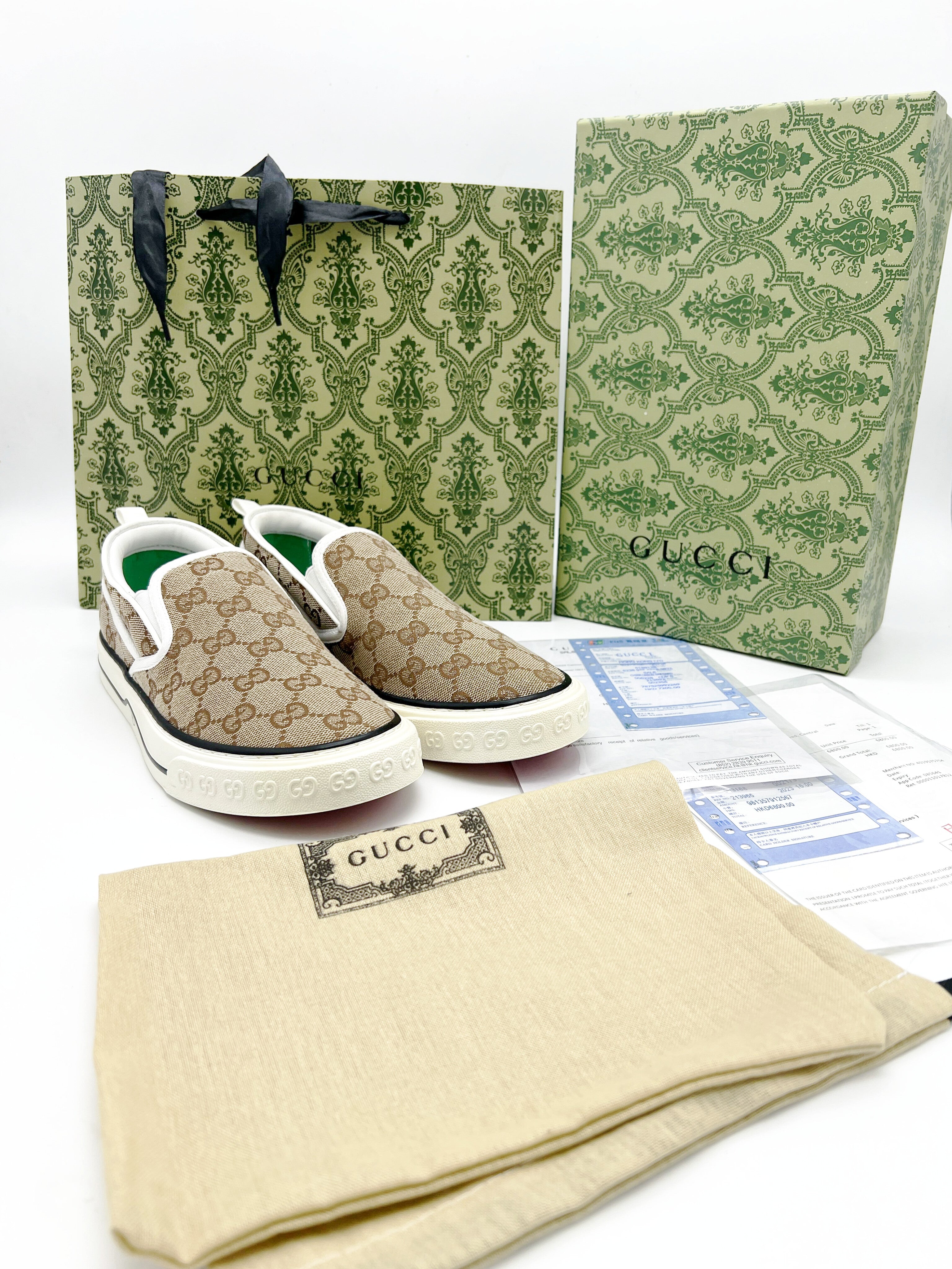 Guccii 1977 Tennis Slip-on (1:1 DOT PERFECT)