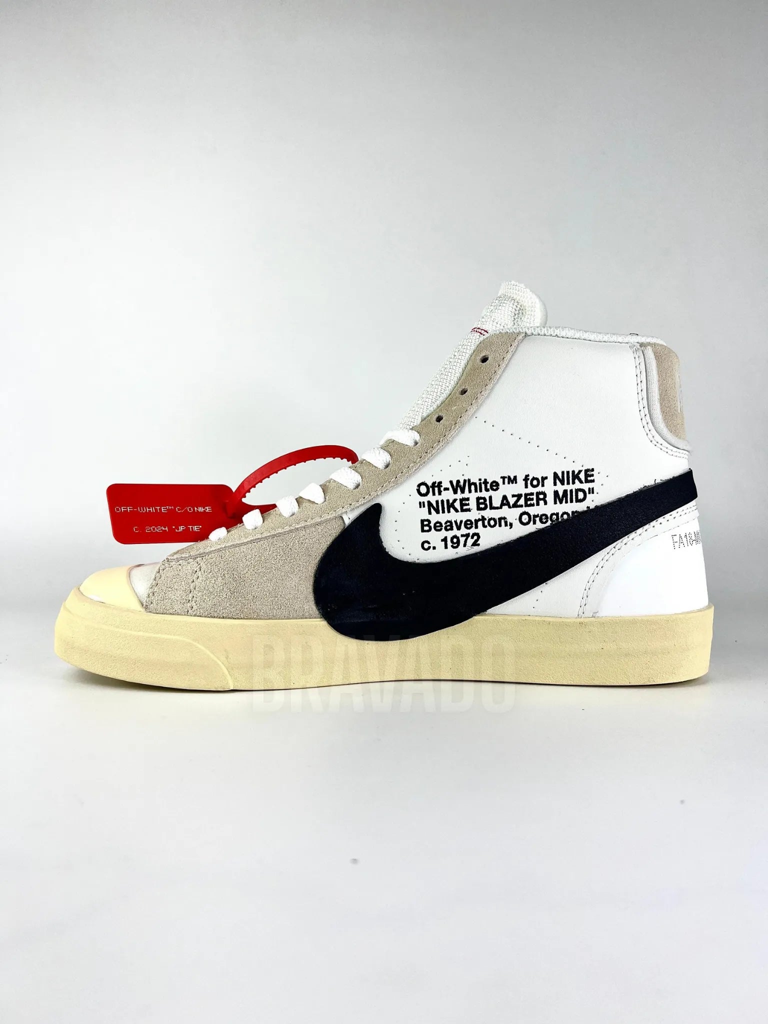 Nikee Blazer Mid "Off-Whitee" The Ten (DOT PERFECT)