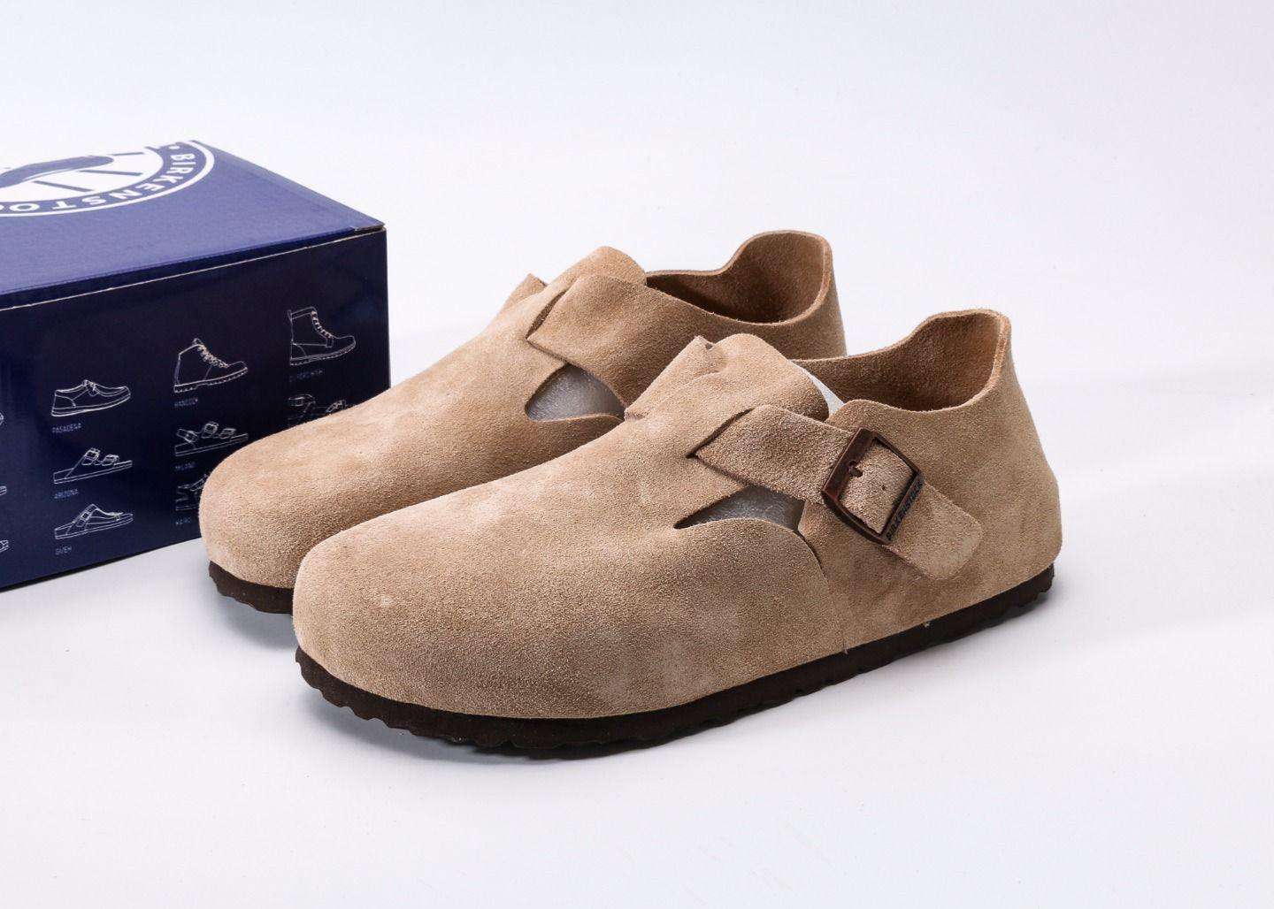 Birkenstock London Clog Taupe (DOT PERFECT)