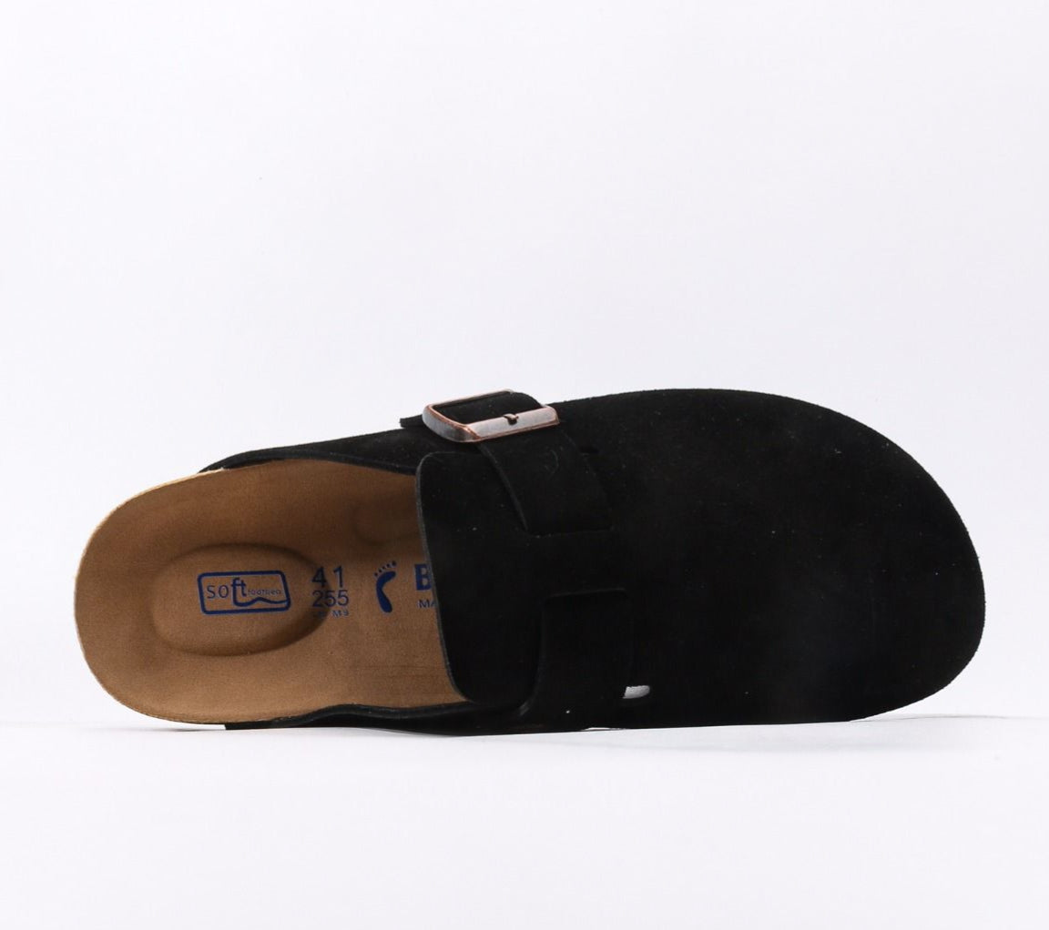 Birkenstock Boston Clog Black (DOT PERFECT)