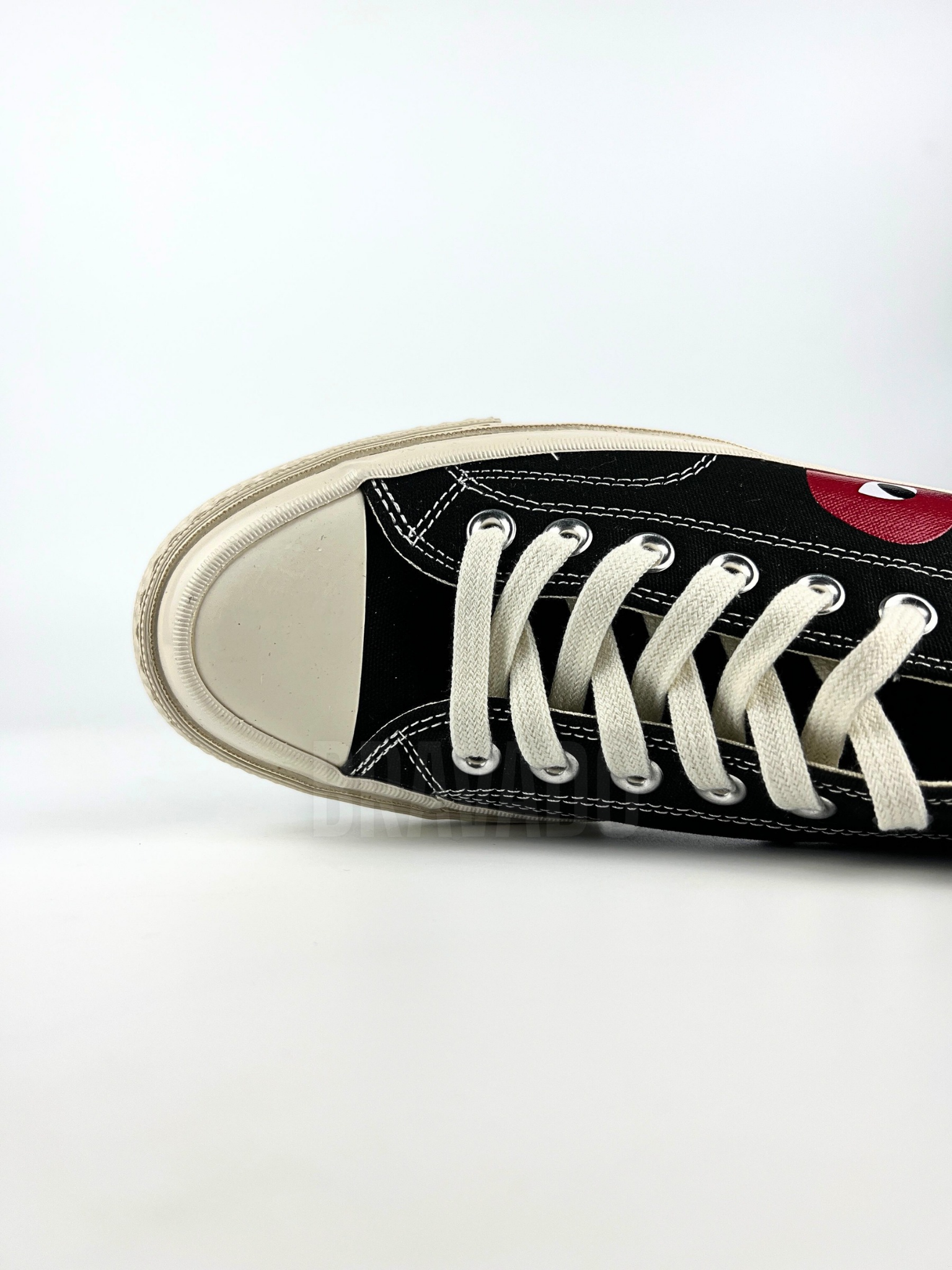 Chuck Taylor All-Star LOW CDG PLAY Black (1:1 DOT PERFECT)