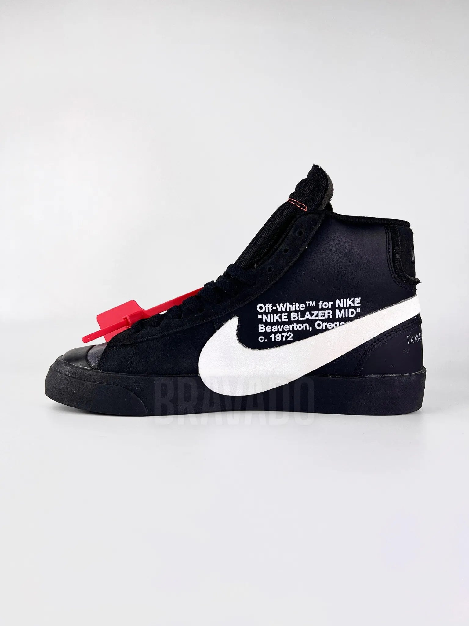 Nikee Blazer Mid "Off-Whitee" Grim Reaper (DOT PERFECT)