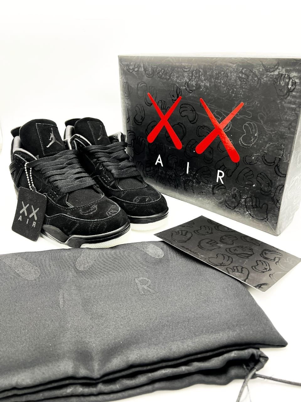 AJ4 Kawss Black (1:1 DOT PERFECT)