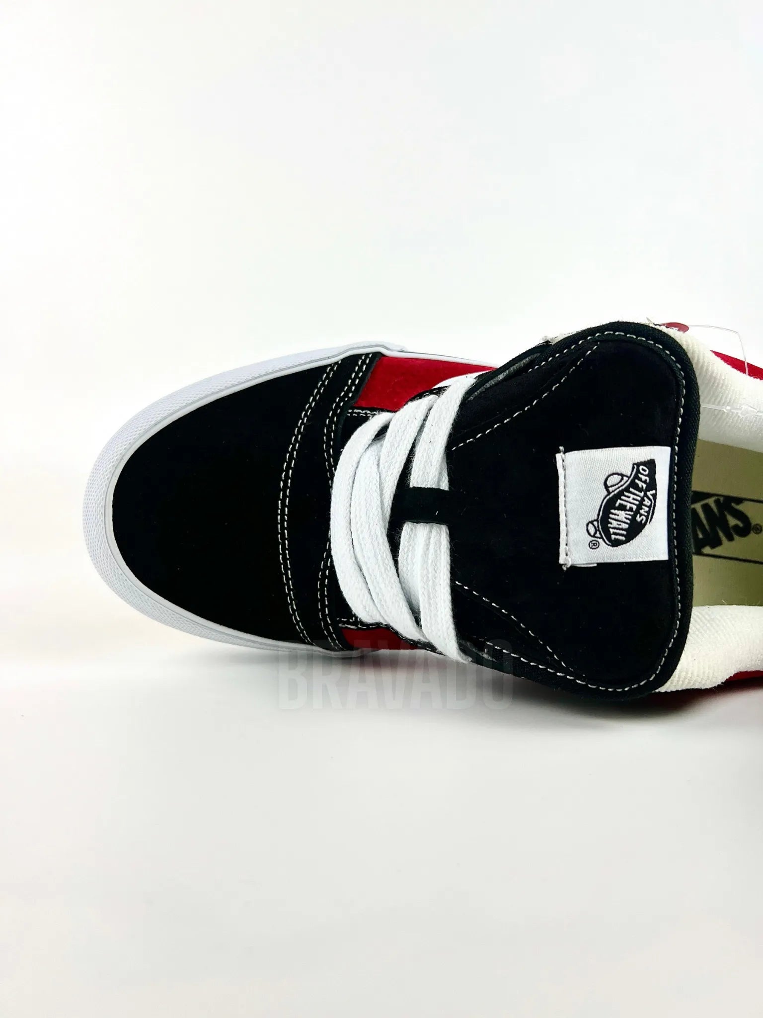 Vans Knu Skool Black&Red (1:1 DOT PERFECT)