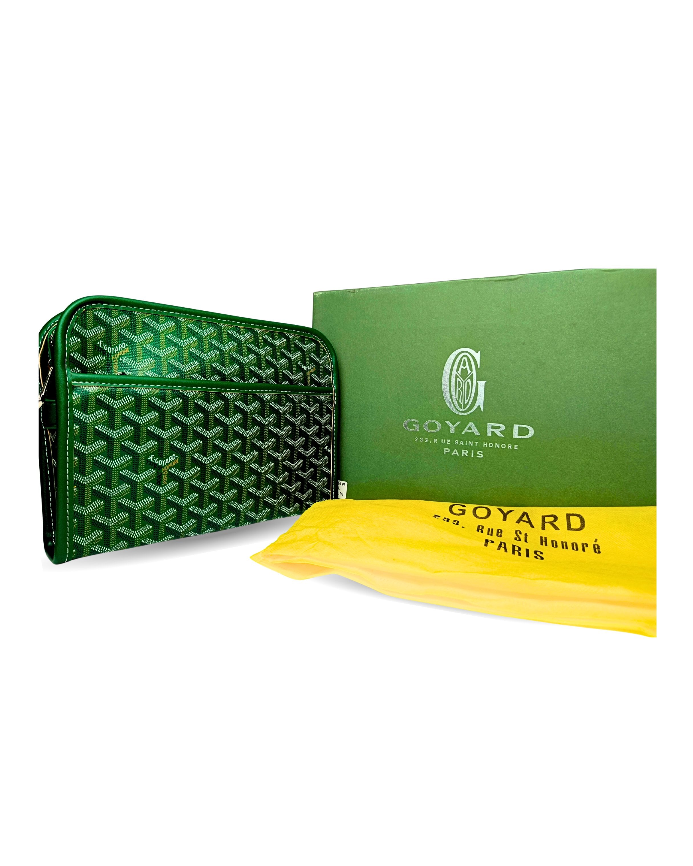 GOYARDD JOUVENCE TOILETRY BAG GREEN