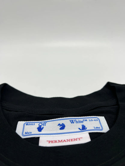 Off-whitee Oversize / Drop shoulder Comic T-shirt