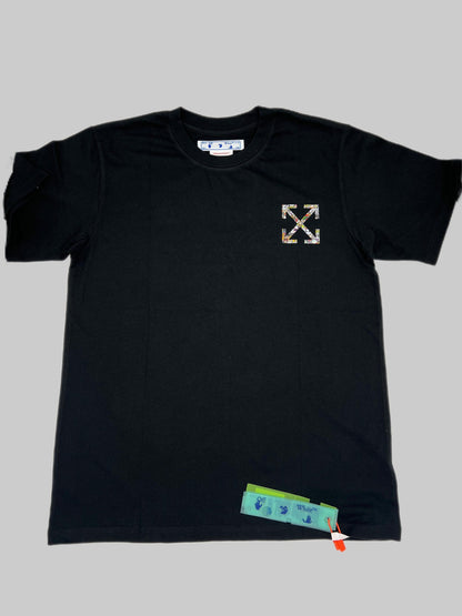 Off-whitee Oversize / Drop shoulder Comic T-shirt