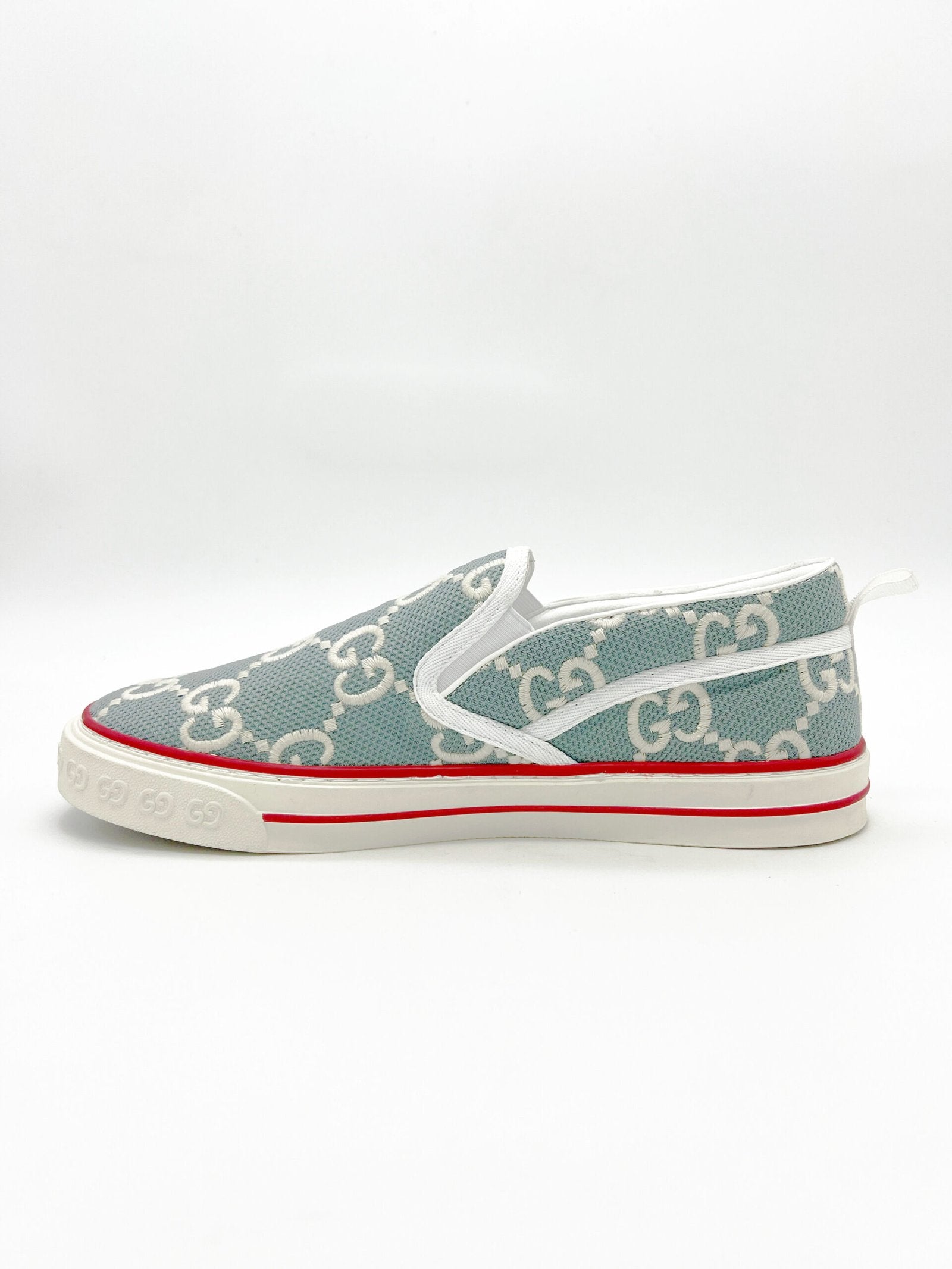 Guccii 1977 Tennis Slip-on Green (1:1 DOT PERFECT)