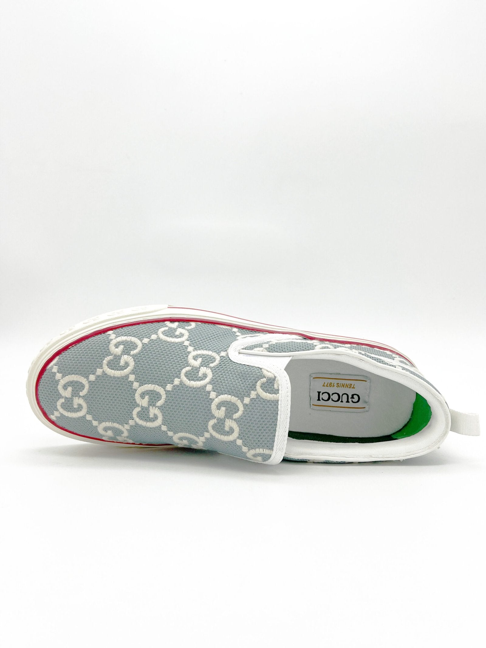Guccii 1977 Tennis Slip-on Green (1:1 DOT PERFECT)