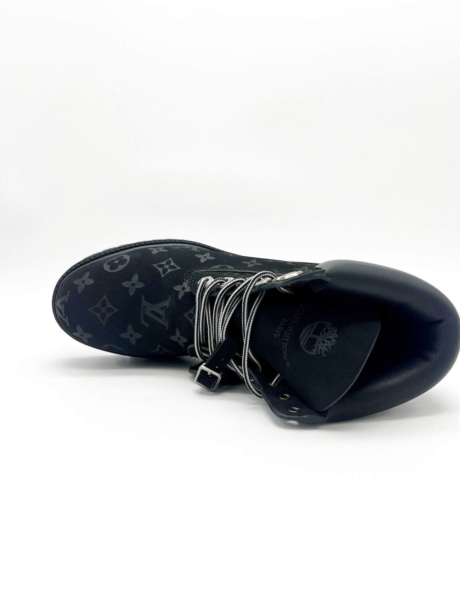 LV x Timberland Ankle Boots Black (1:1 DOT PERFECT)