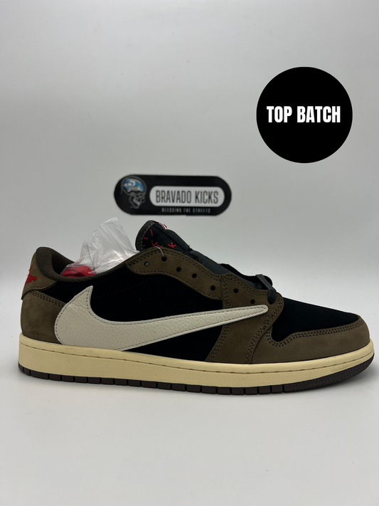 Air Jordan 1 low Travis Scott (Top Batch Suede)