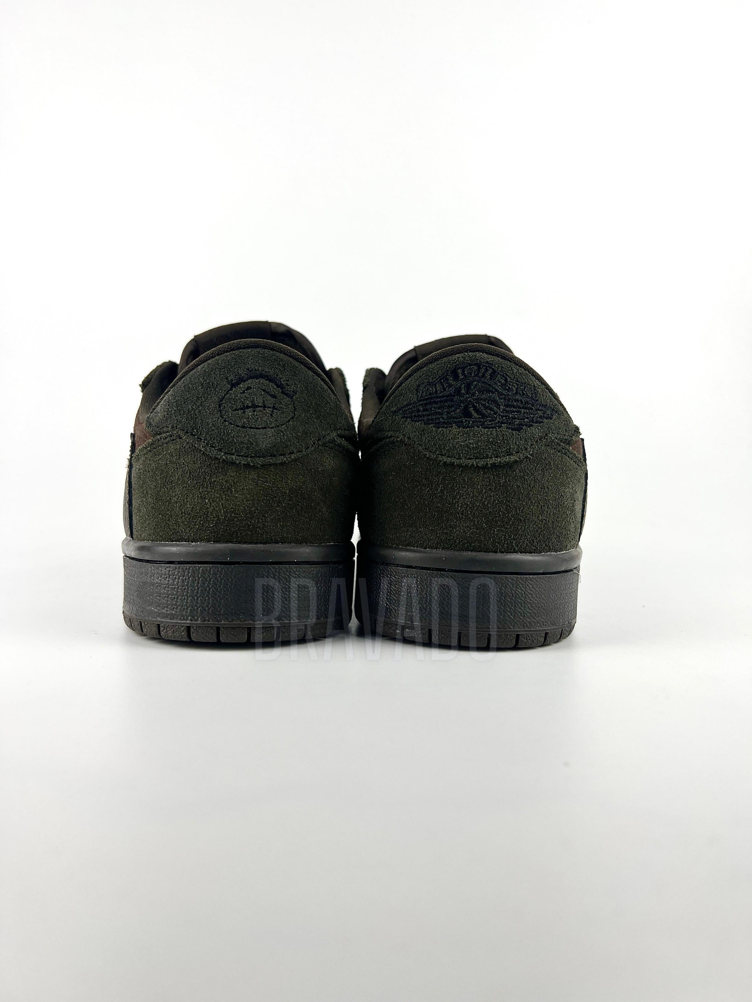 AJ1 Low Travis Scott Velvet Brown (Suede Version)