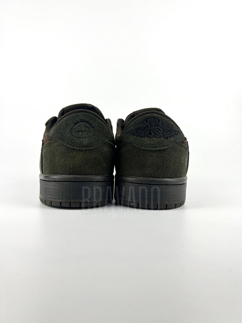 AJ1 Low Travis Scott Velvet Brown (Suede Version)
