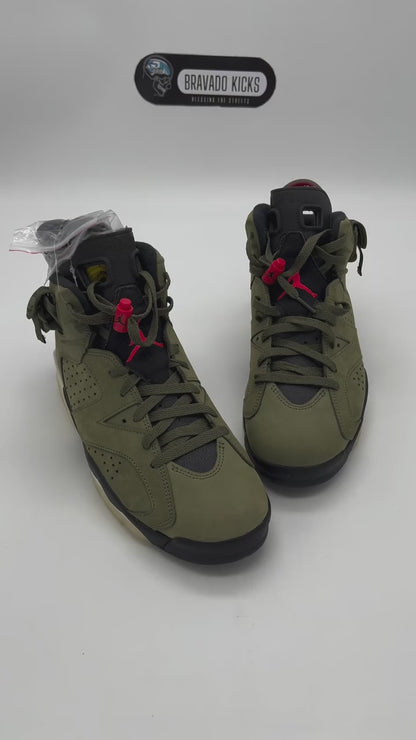 Air Jordan 6 Travis Scott (Top Batch Suede)