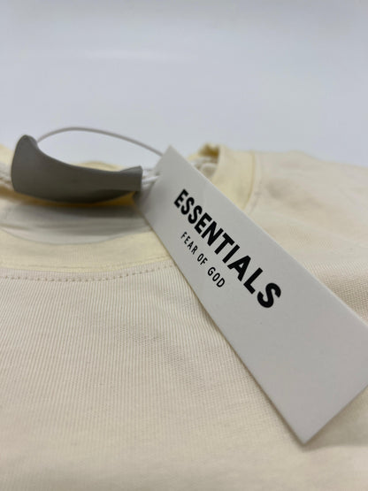 Essentials Oversize/ Drop shoulder T-shirt Cream