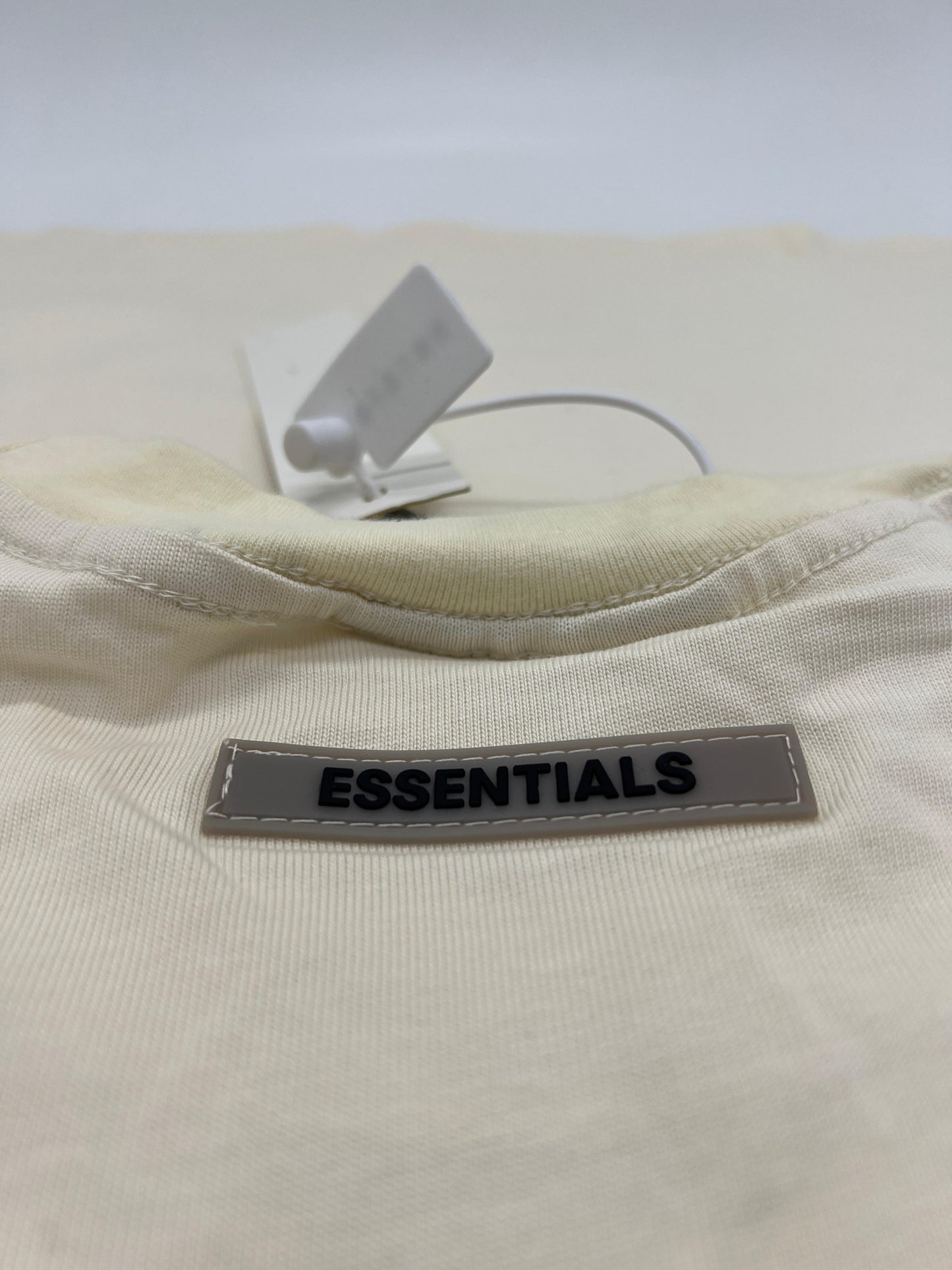 Essentials Oversize/ Drop shoulder T-shirt Cream