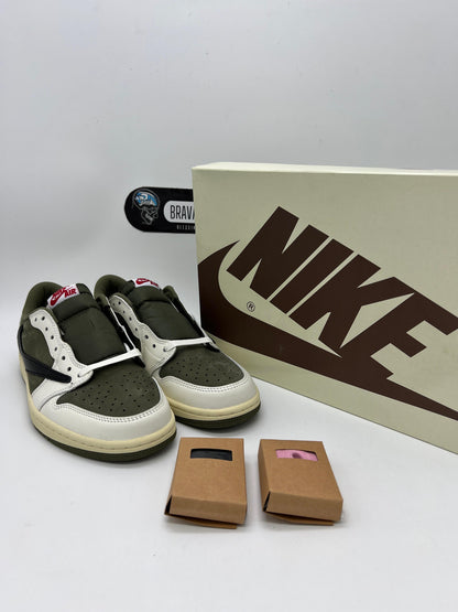 Air Jordan 1 low Travis Scott Medium Olive (Top Batch Suede)