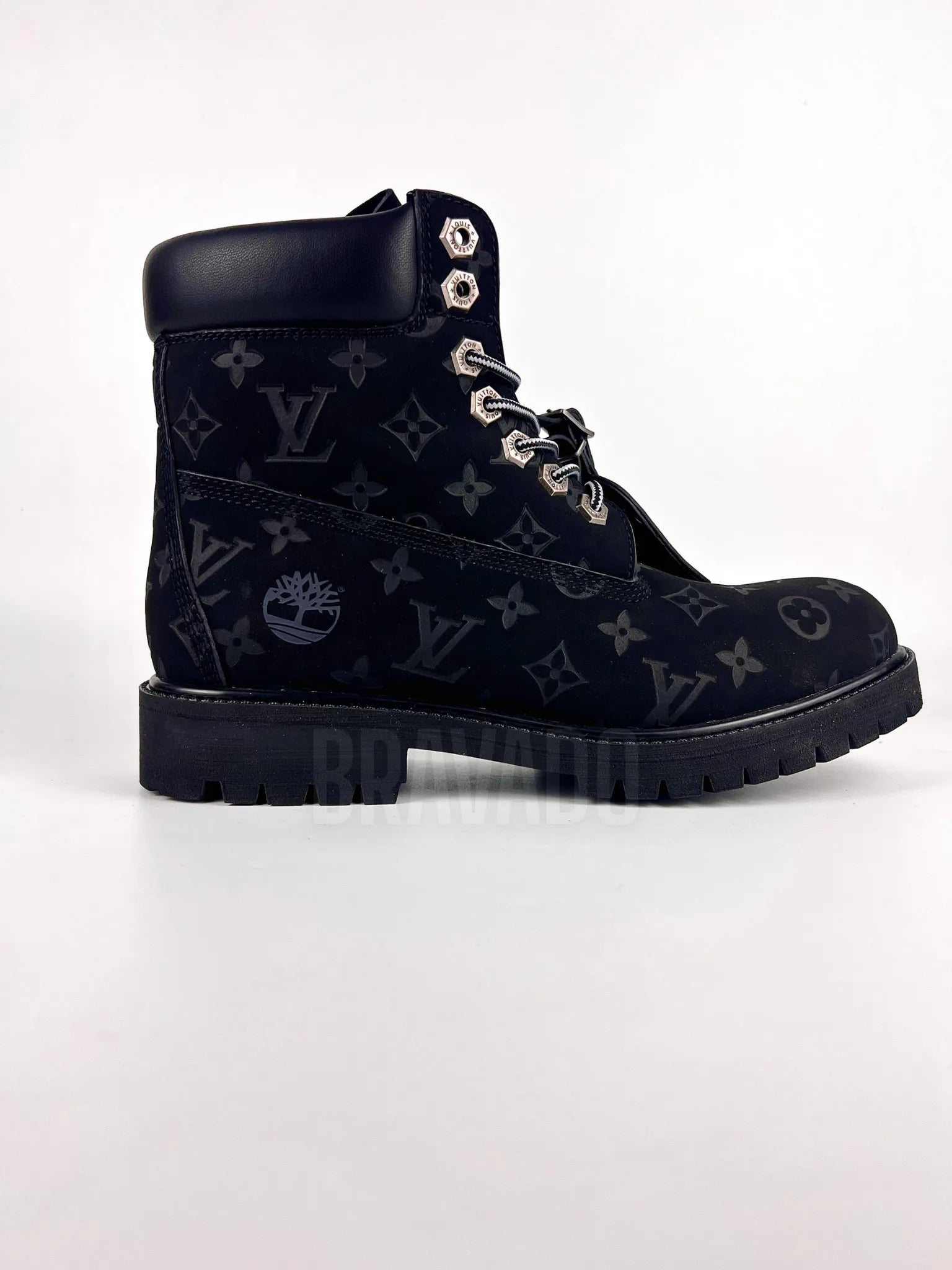 LV x Timberland Ankle Boots Black (1:1 DOT PERFECT) 43
