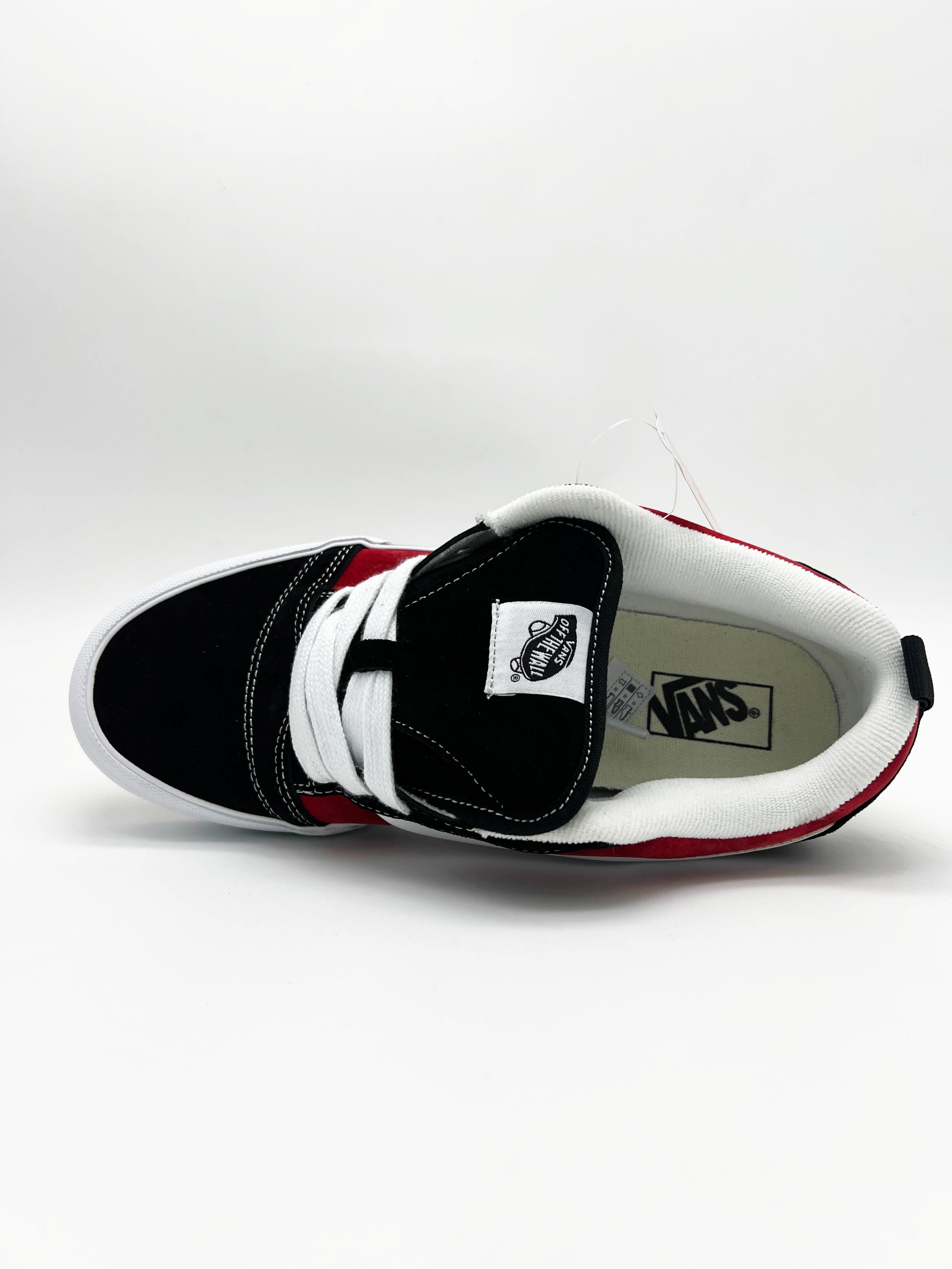 Vans Knu Skool Black&Red (1:1 DOT PERFECT)
