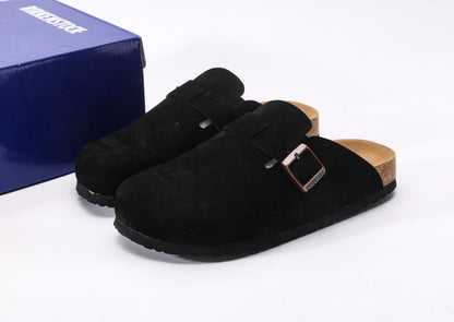 Birkenstock Boston Clog Black (DOT PERFECT)