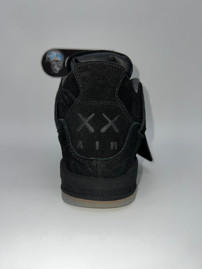 Air Jordan 4 Kaws Black