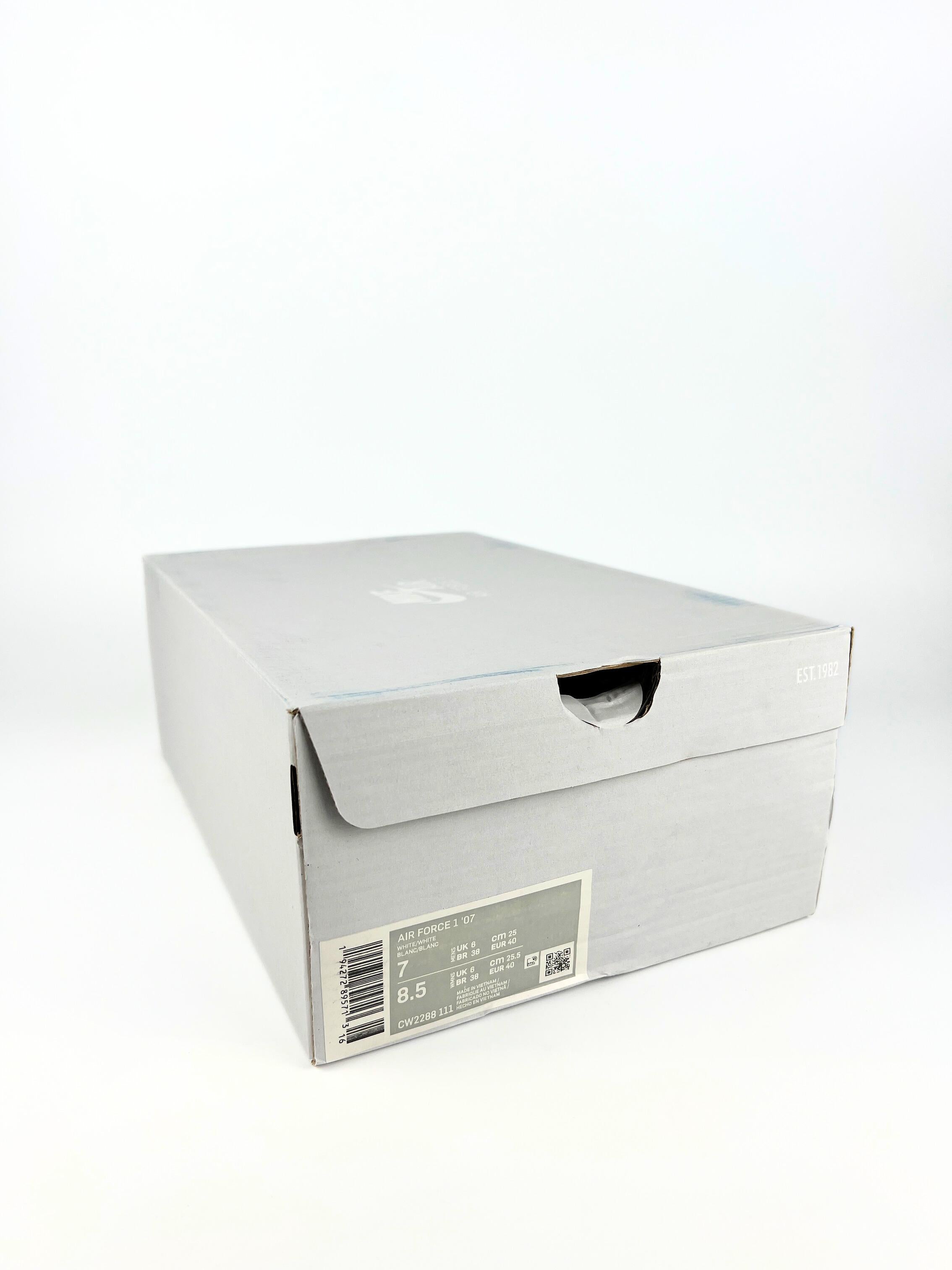 AF 1 All White (1:1 DOT PERFECT)