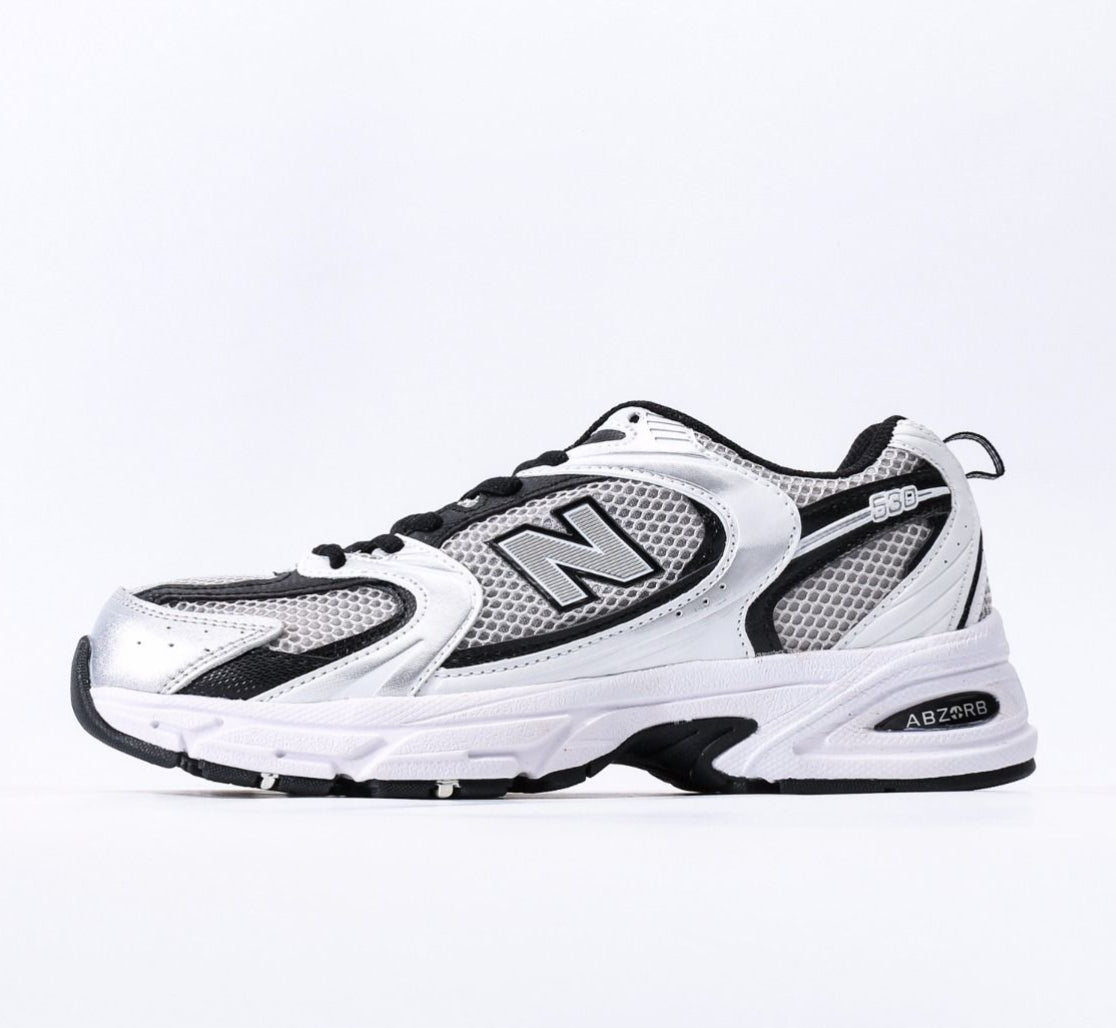 NB 530 Silver & White