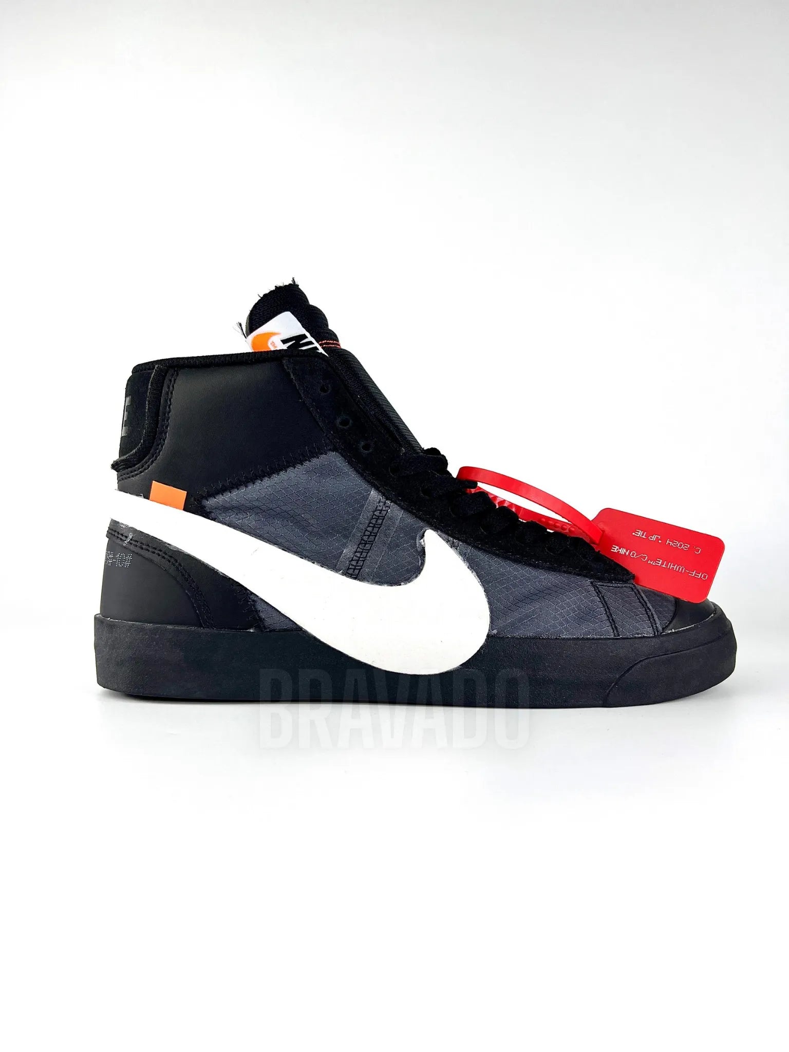 Nikee Blazer Mid "Off-Whitee" Grim Reaper (DOT PERFECT)