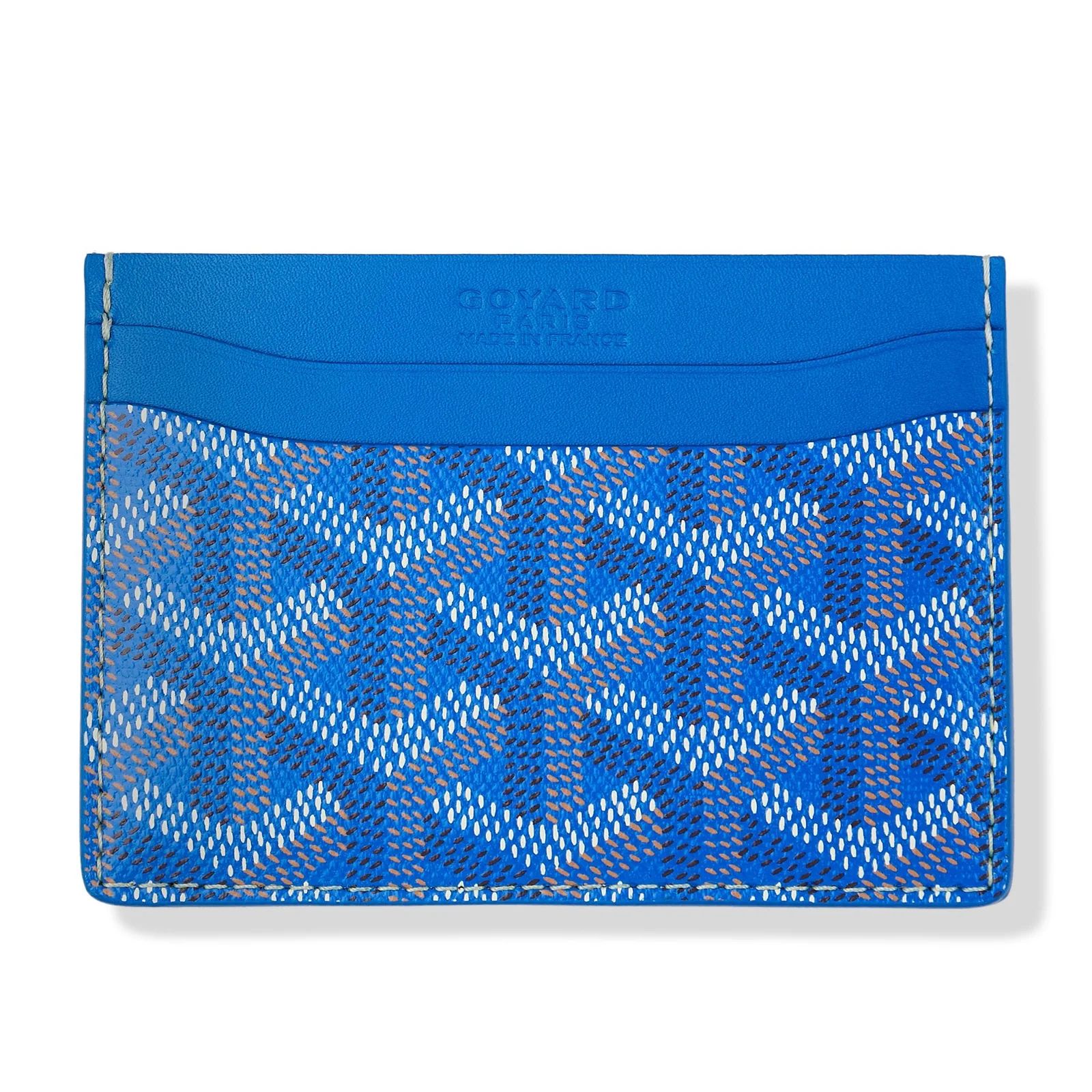 GOYARDD CARD HOLDER BLUE
