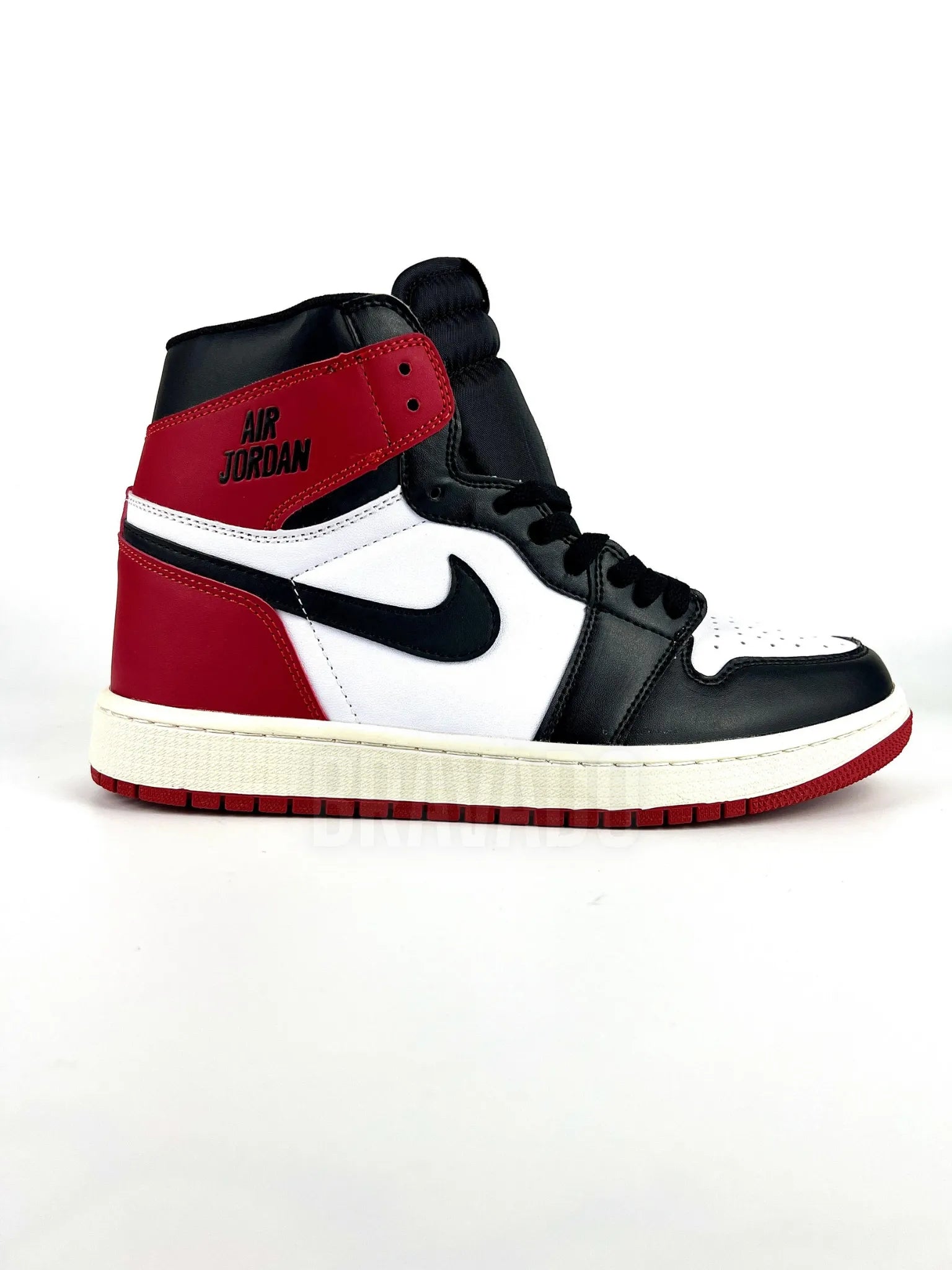 AJ1 Black Toe Reimagined (1:1 DOT PERFECT)