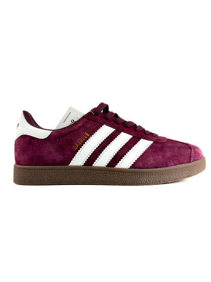 Gazelle Maroon Suede