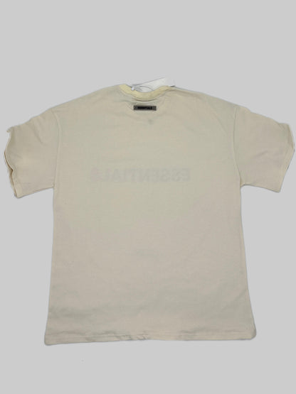 Essentials Oversize/ Drop shoulder T-shirt Cream