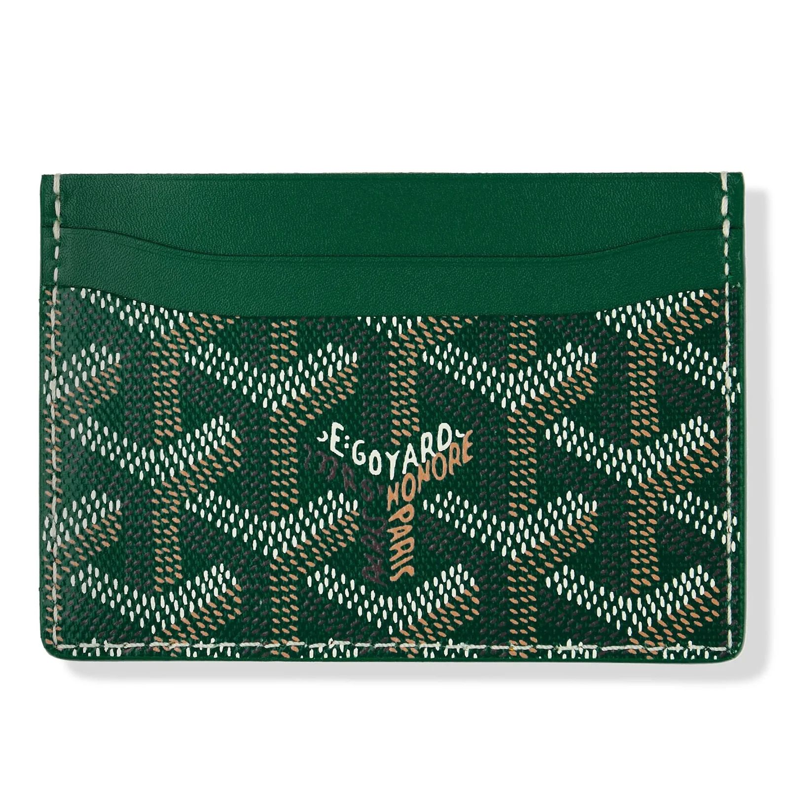 GOYARDD CARD HOLDER GREEN