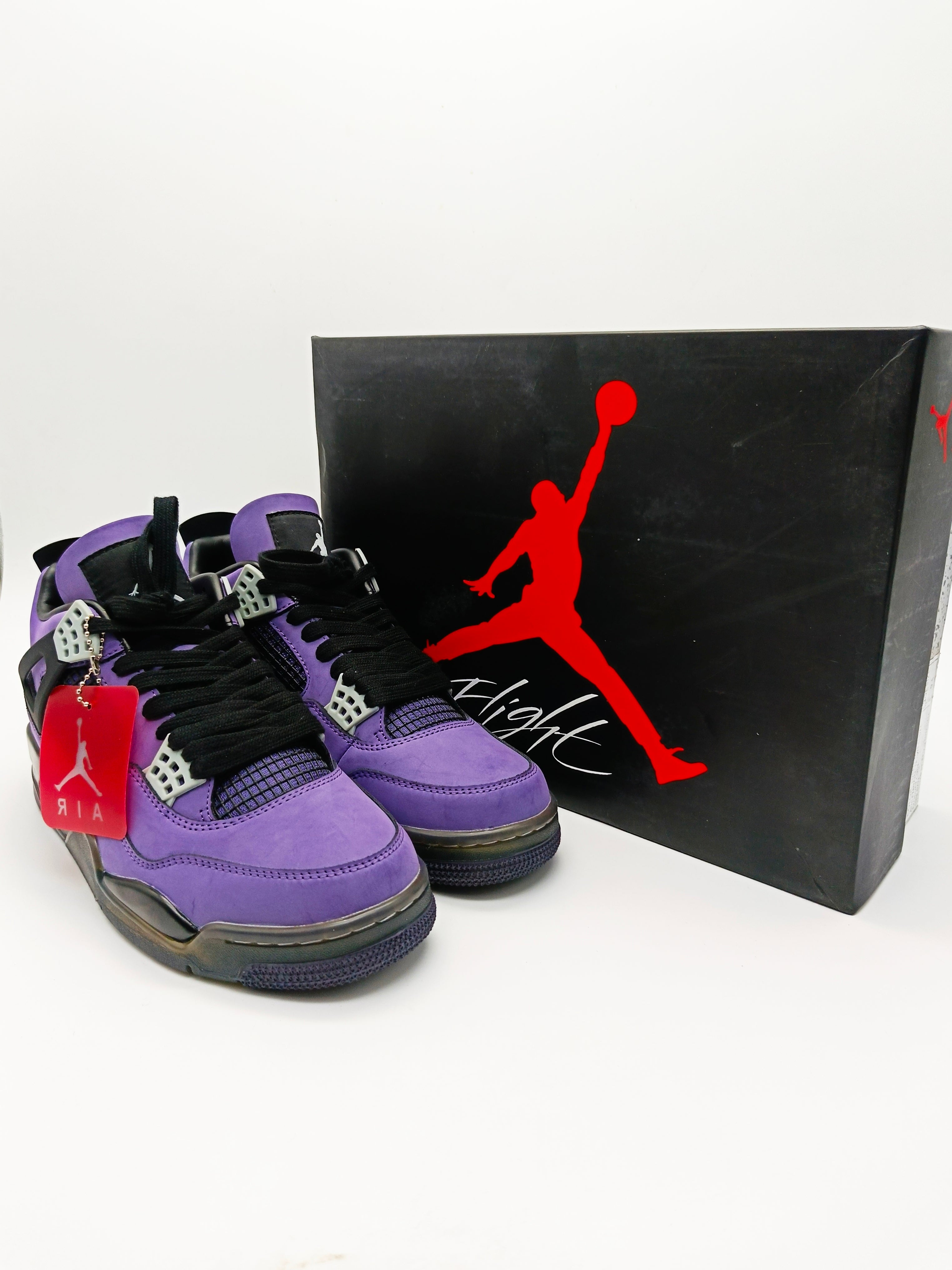 AJ4 Travis Scott Purple Friends & Family (1:1 DOT PERFECT)