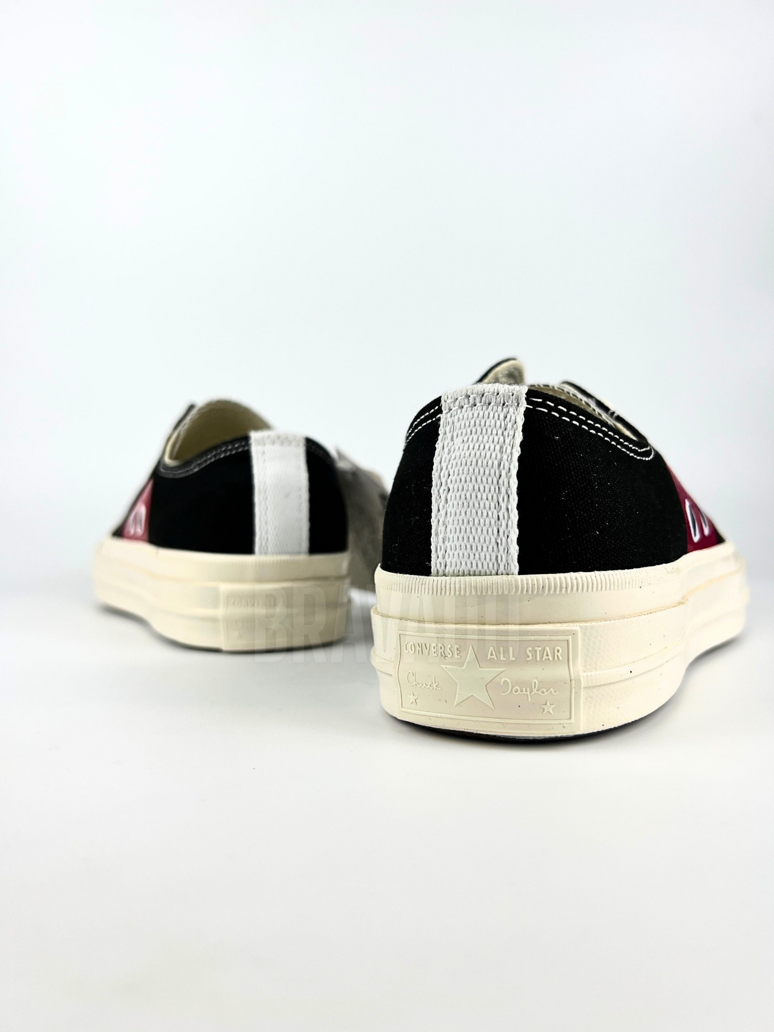 Chuck Taylor All-Star LOW CDG PLAY Black (1:1 DOT PERFECT)