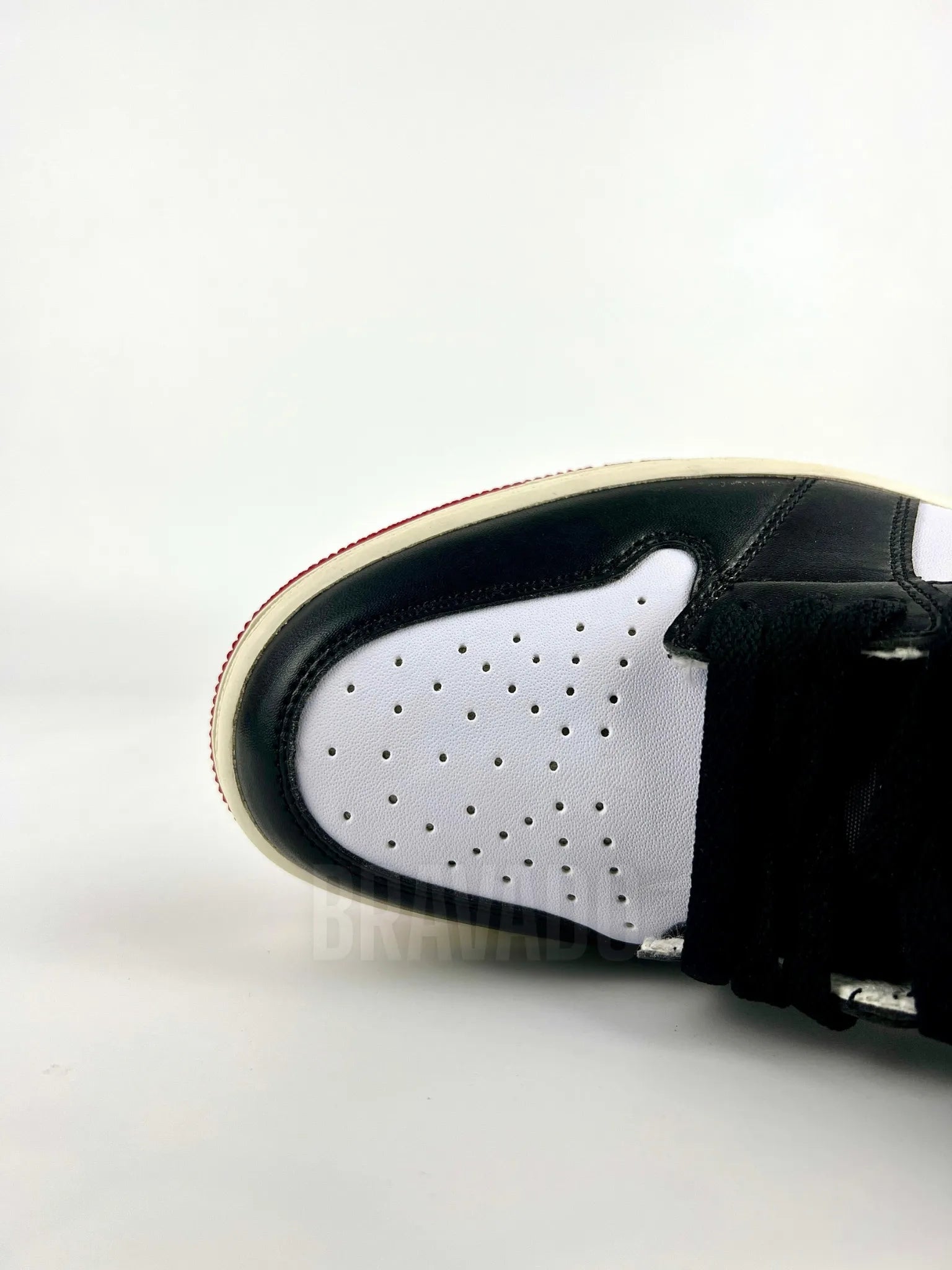 AJ1 Black Toe Reimagined (1:1 DOT PERFECT)