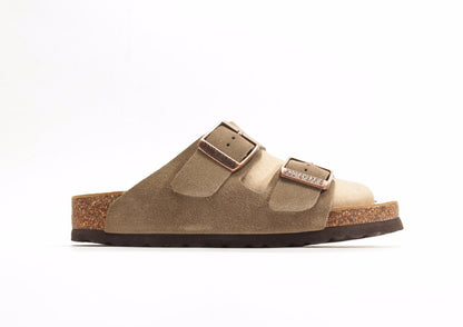 Birkenstock Arizona Taupe Suede (DOT PERFECT)