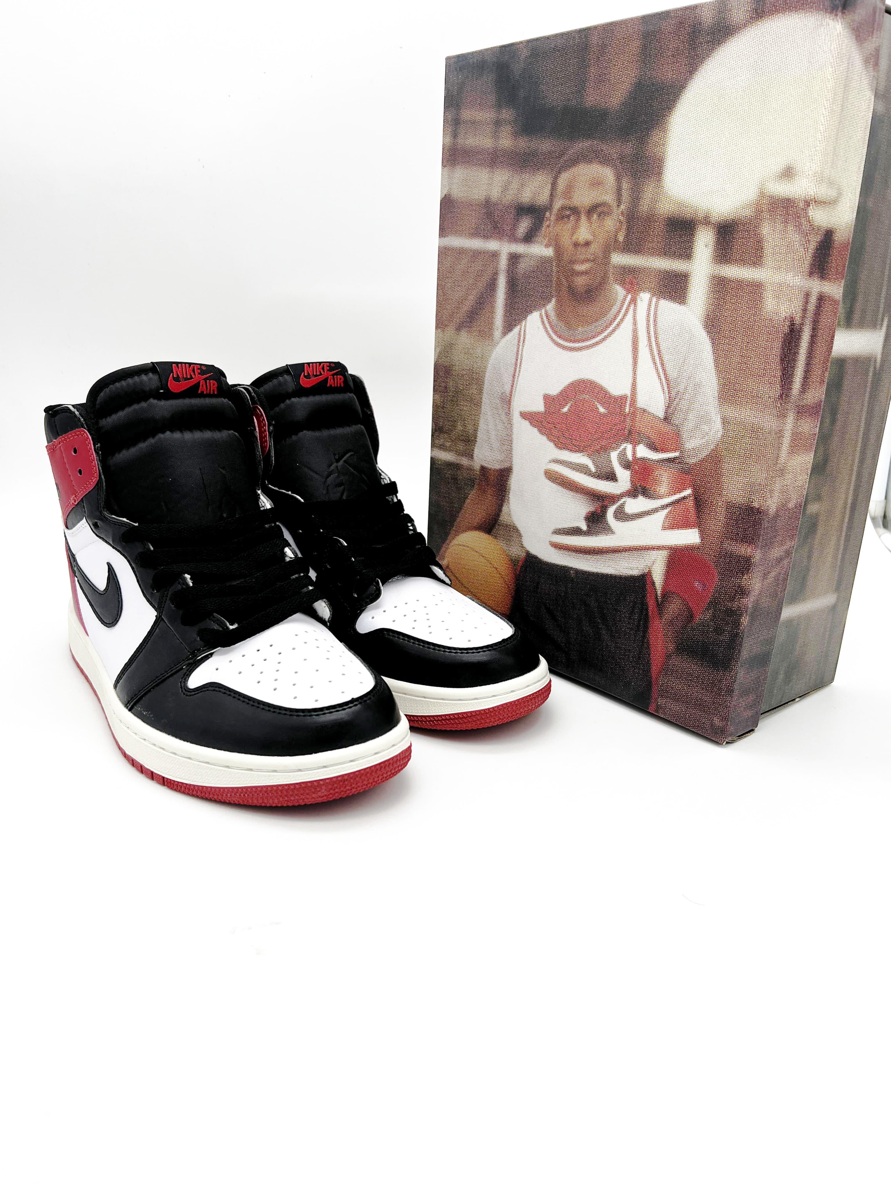 AJ1 Black Toe Reimagined (1:1 DOT PERFECT)