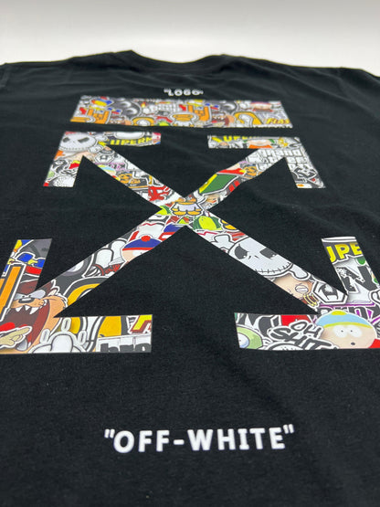 Off-white Oversize / Drop shoulder Comic T-shirt