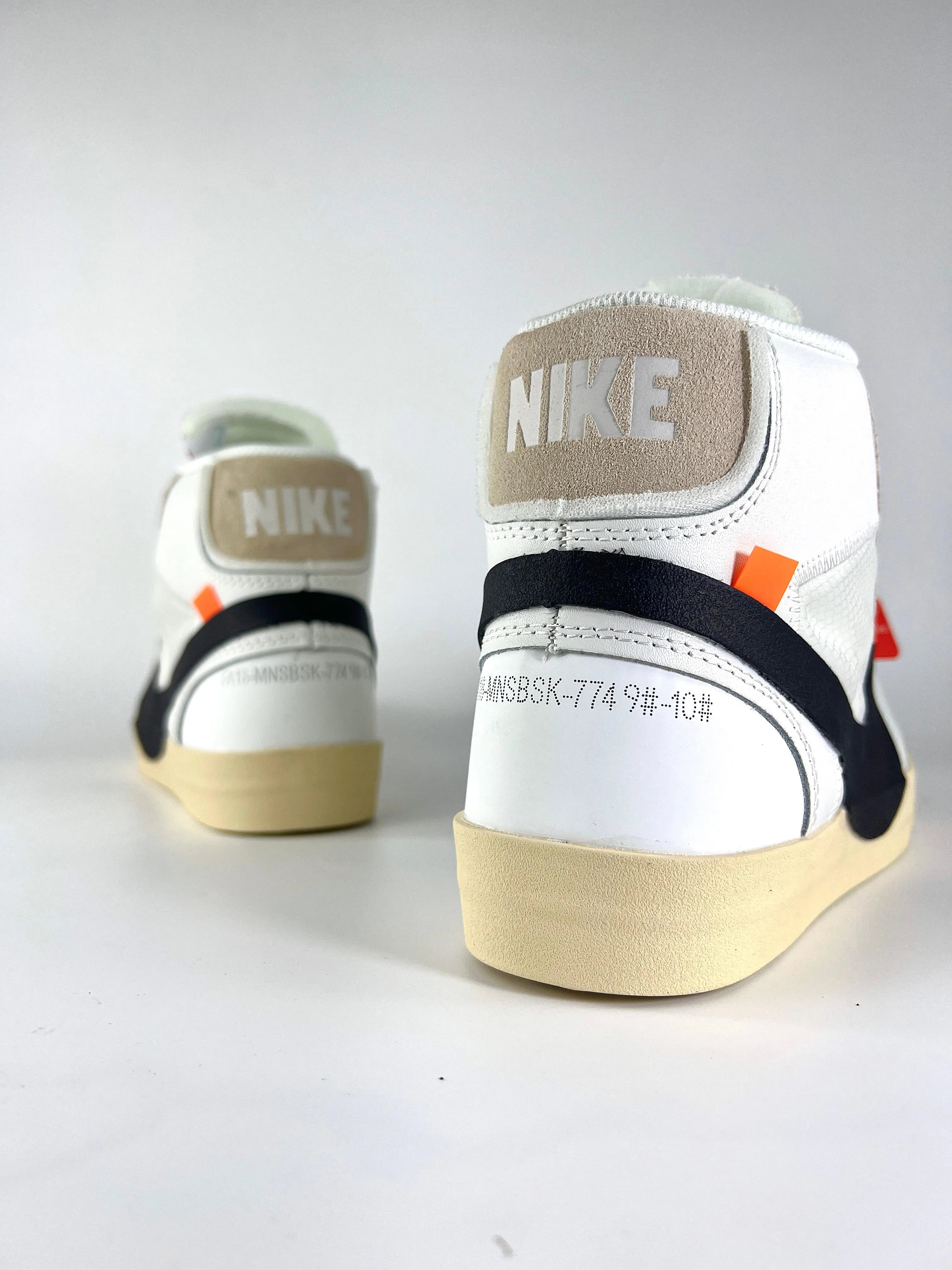 Nikee Blazer Mid "Off-Whitee"  The Ten (DOT PERFECT)