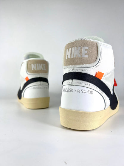 Nikee Blazer Mid "Off-Whitee"  The Ten (DOT PERFECT)