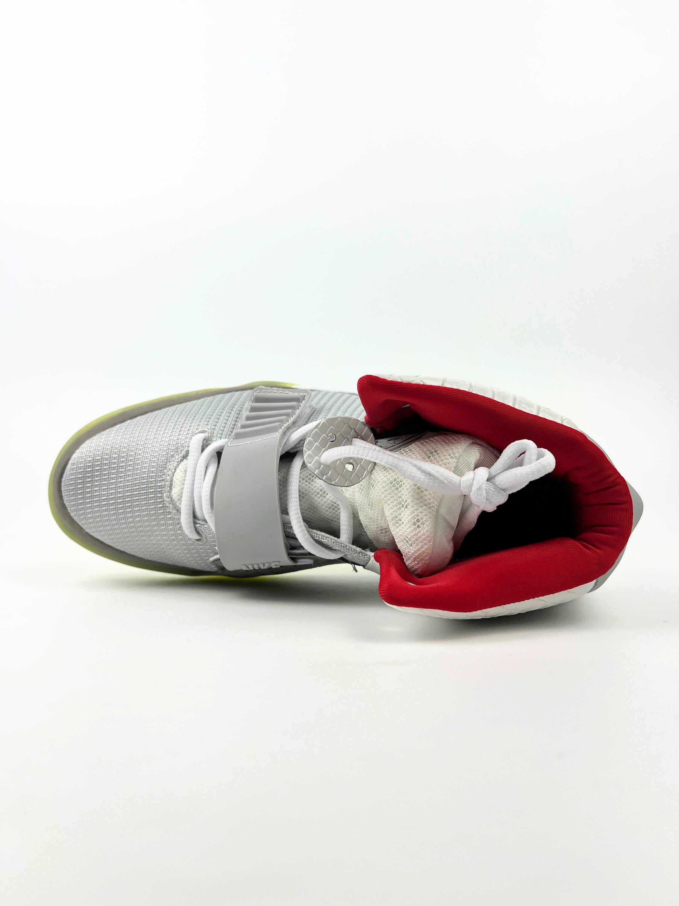 Nikee Air Yeezy 2 NRG "Pure Platinum" (1:1 DOT PERFECT)